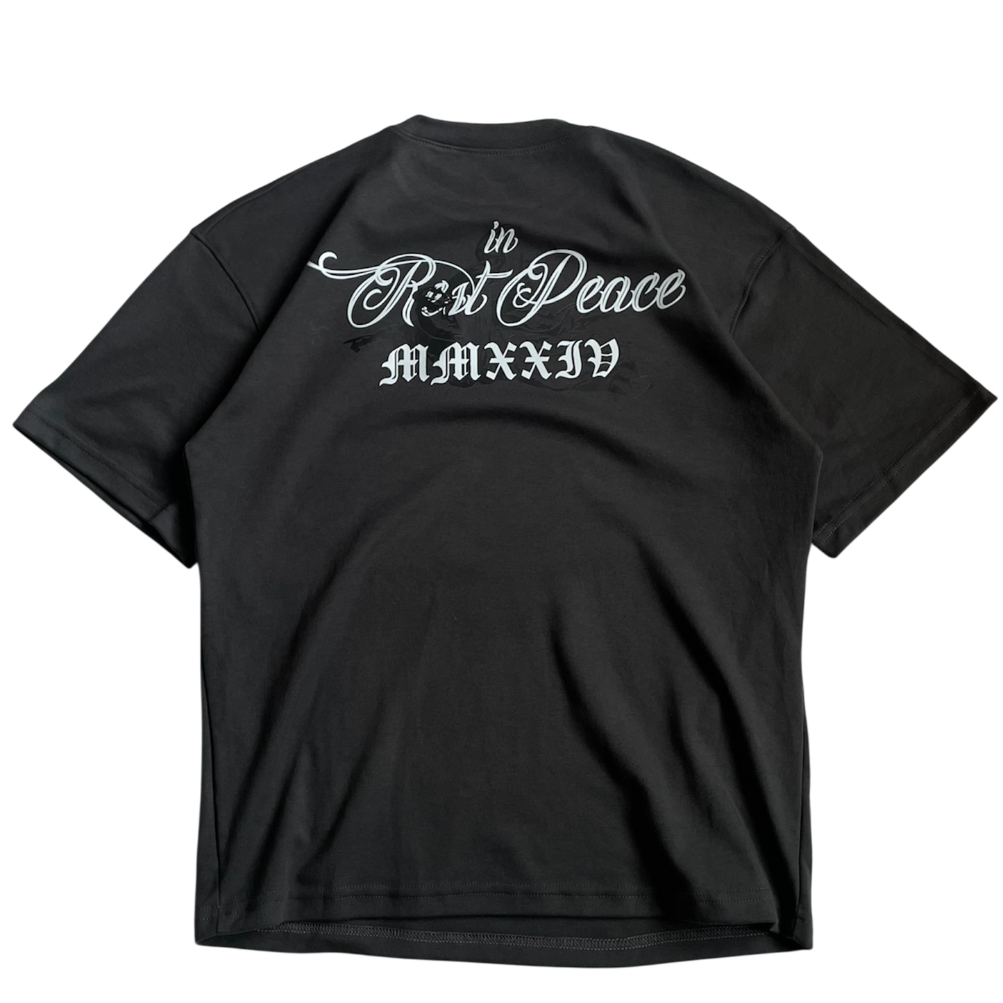 Playera - RIP 2025 - Black Gray
