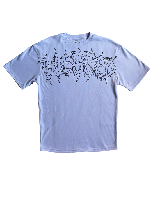 Blessed White Tee